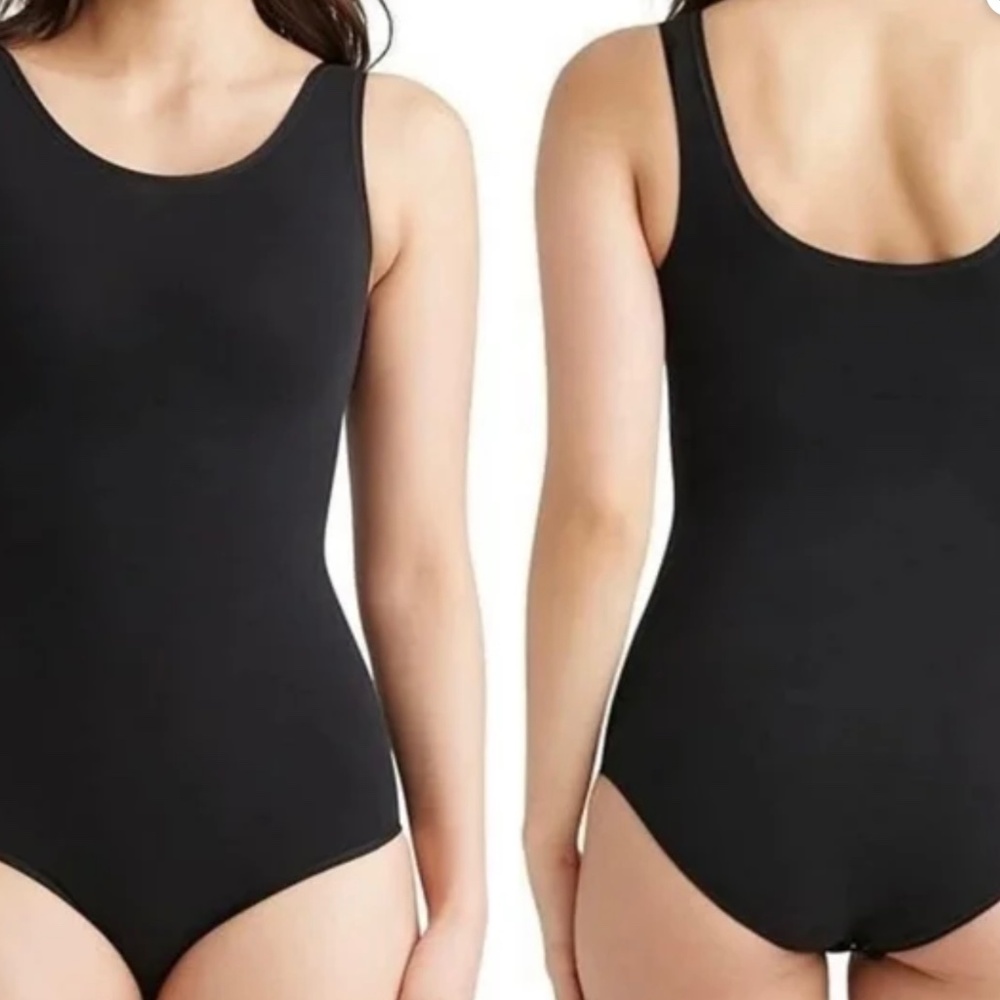 Essentials By Tummy Tank Cotton Full Back Bodysuit